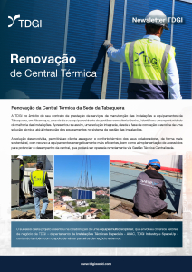 Newsletter TDGI_STE_AVAC - Renovação Central Térmica