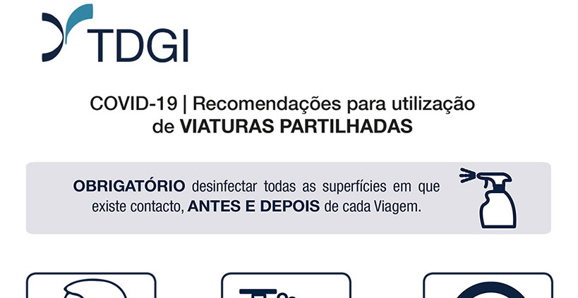 Viaturas partilhadas | Sinalética disponível