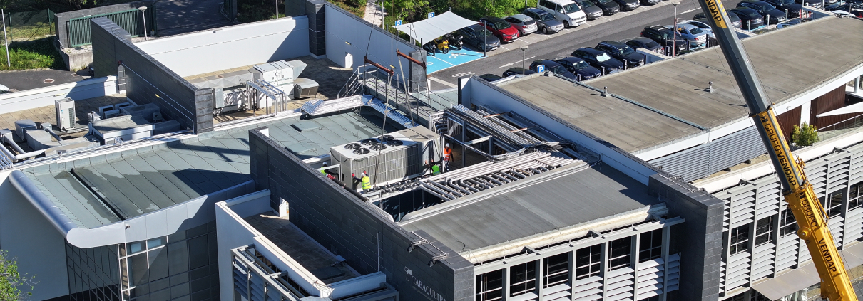 central térmica chiller tdgi industry